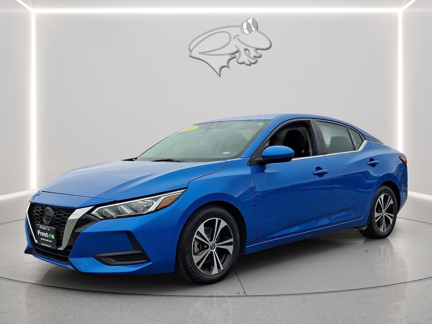 Electric Blue Metallic 2023 Nissan Sentra SV FWD Sedan Front-Wheel Drive Continuously Variable Transmission