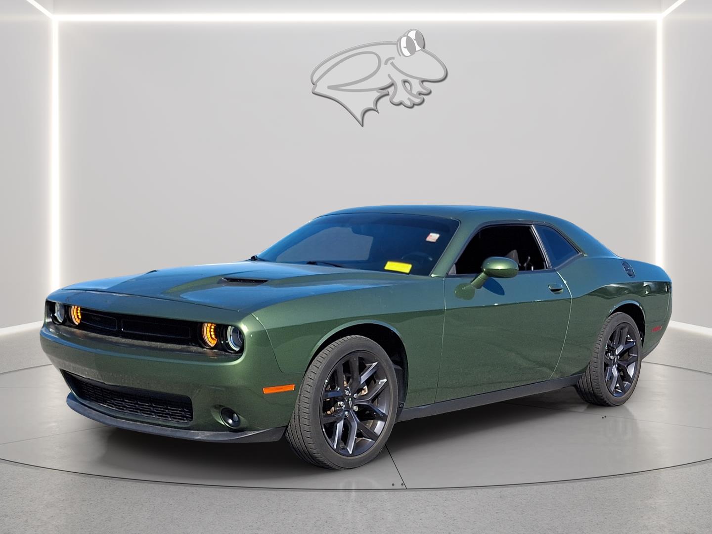 F8 Green 2021 Dodge Challenger SXT RWD Coupe Rear-Wheel Drive 8-Speed Automatic