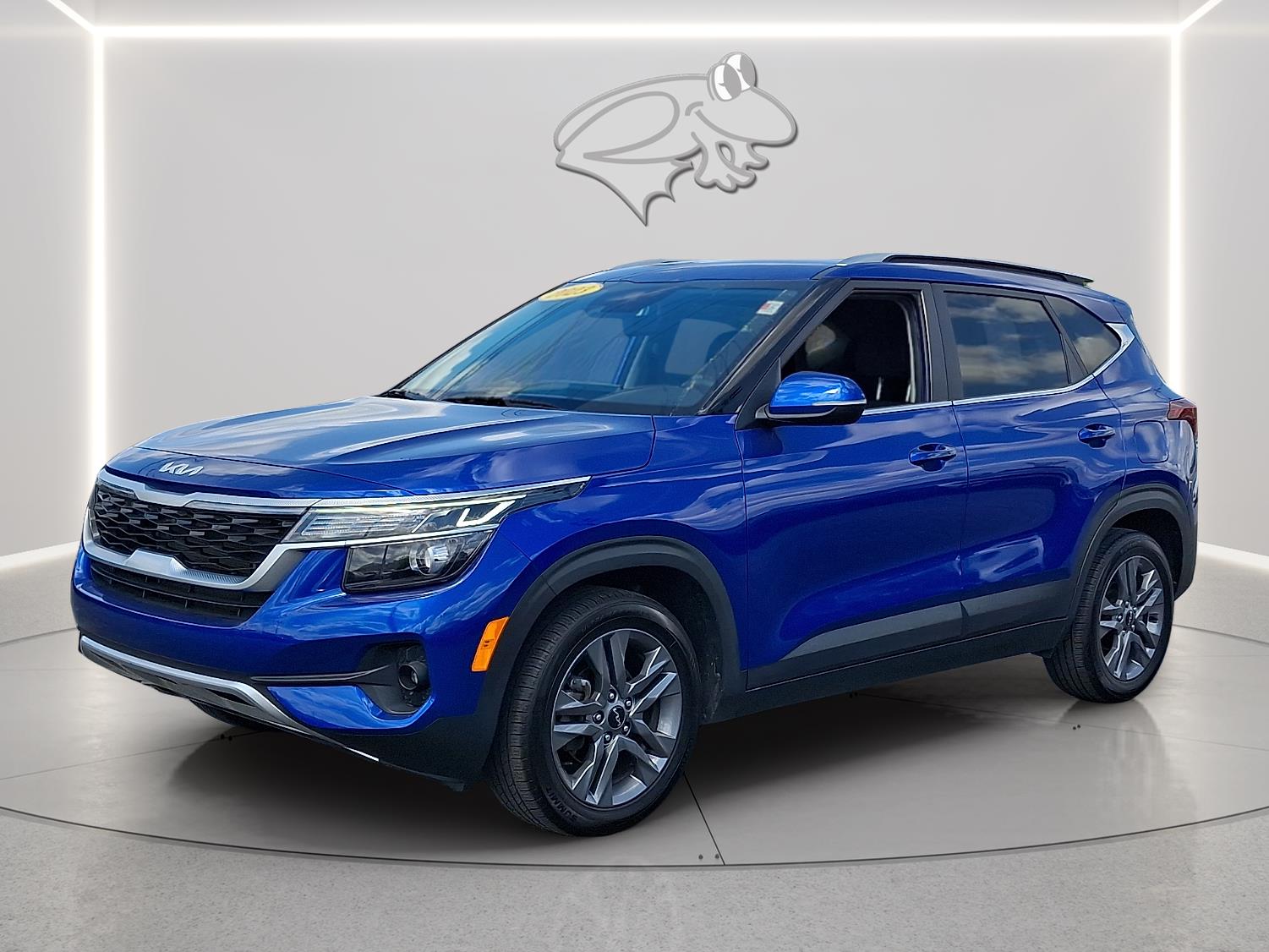 Neptune Blue 2023 Kia Seltos S FWD SUV / Crossover Front-Wheel Drive Continuously Variable Transmission