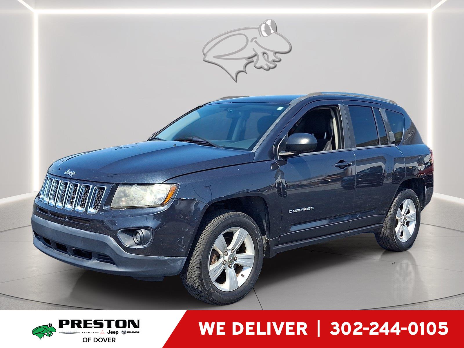 Gray (Maximum Steel Metallic Clearcoat) 2014 Jeep Compass SUV / Crossover Four-Wheel Drive 6-Speed Automatic