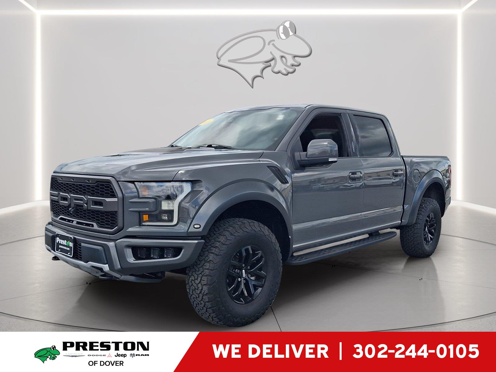 Gray (Lead Foot) 2018 Ford F-150 Pickup Truck Four-Wheel Drive Automatic