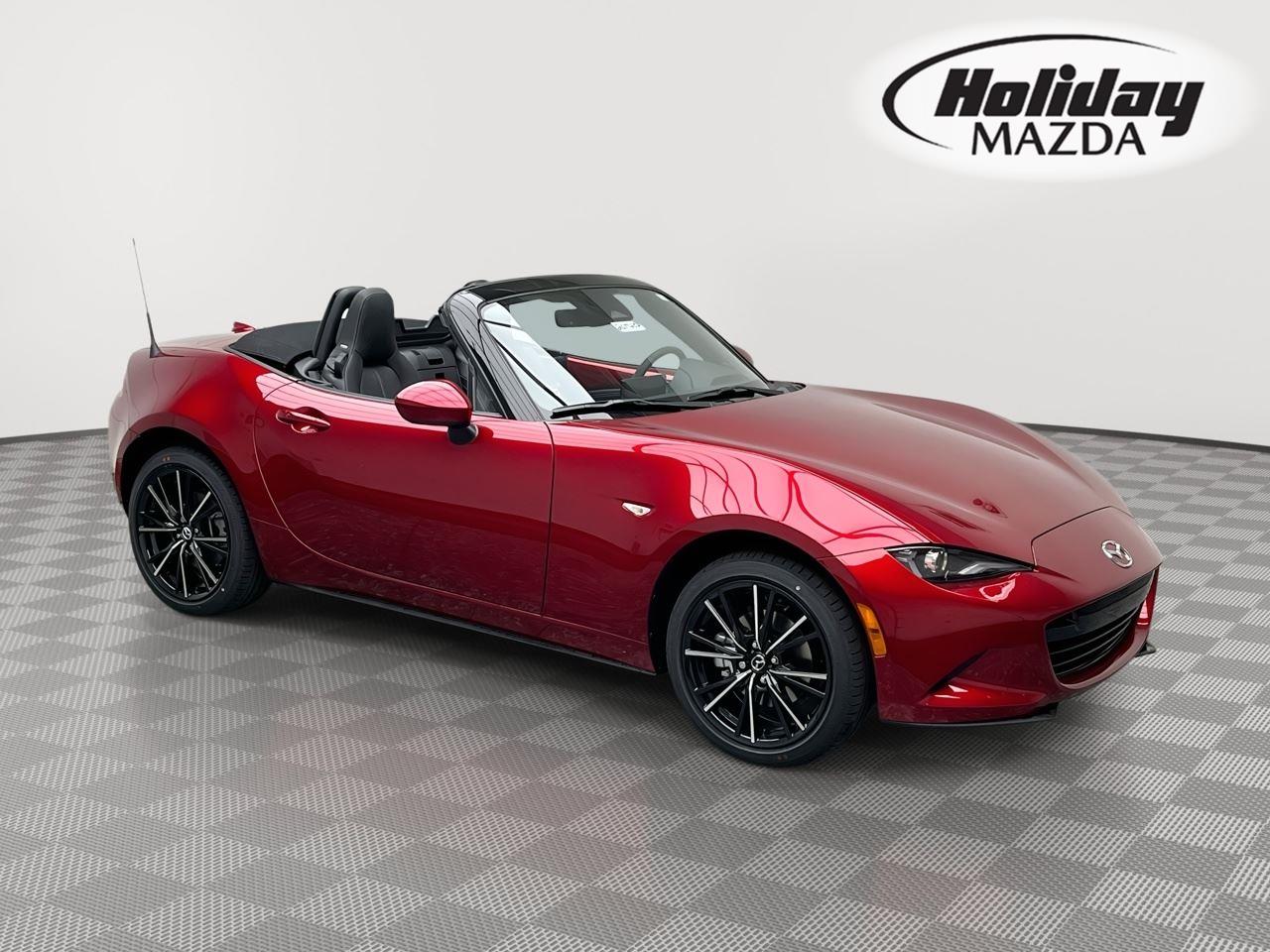 Soul Red Crystal Metallic 2026 Mazda MX-5 Miata Convertible Rear-Wheel Drive Manual