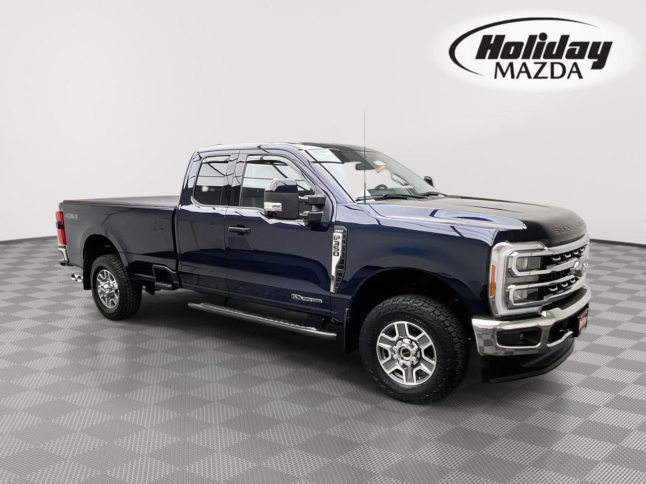 Antimatter Blue 2023 Ford F-350 Super Duty Pickup Truck Four-Wheel Drive Automatic