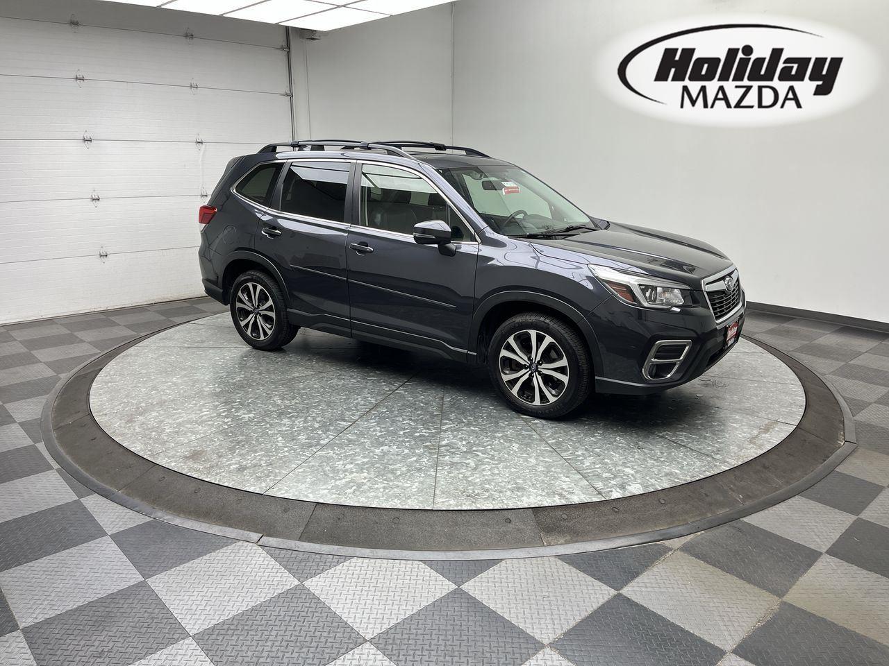 Dark Gray Metallic 2019 Subaru Forester SUV / Crossover All-Wheel Drive Continuously Variable Transmission