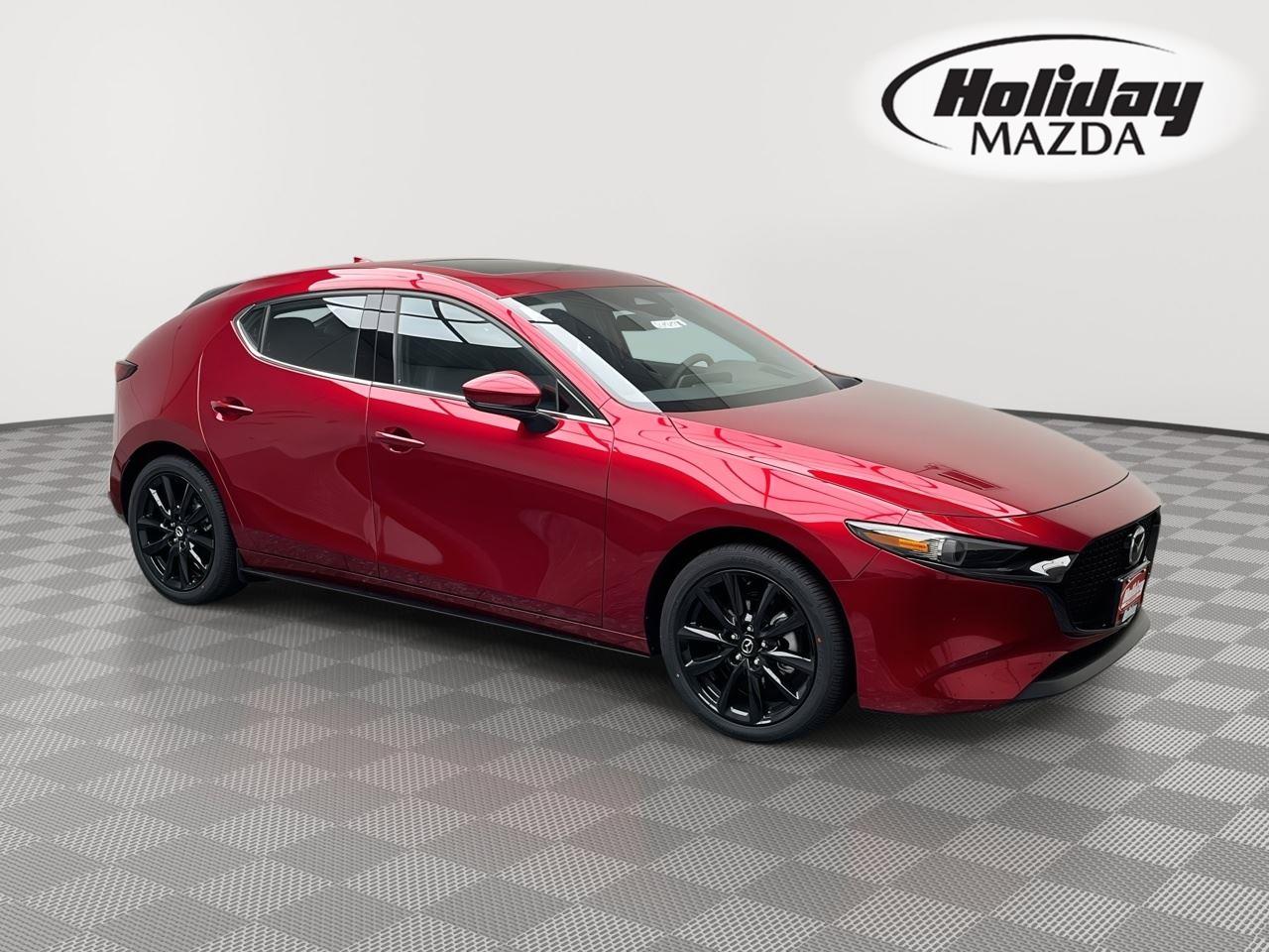 Soul Red Crystal Metallic 2026 Mazda MAZDA3 Hatchback Front-Wheel Drive Manual