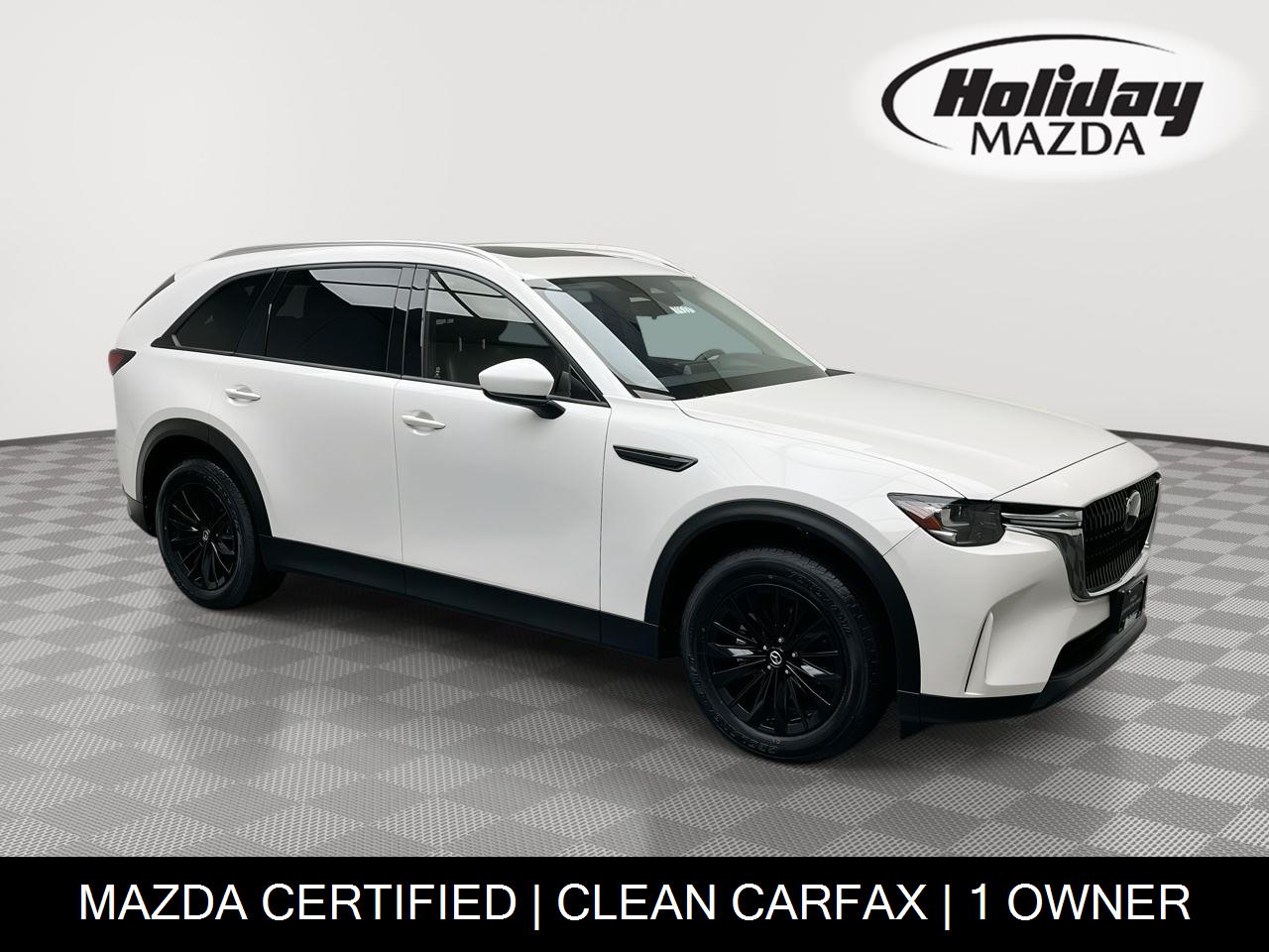 Rhodium White Premium 2024 Mazda CX-90 SUV / Crossover All-Wheel Drive Automatic