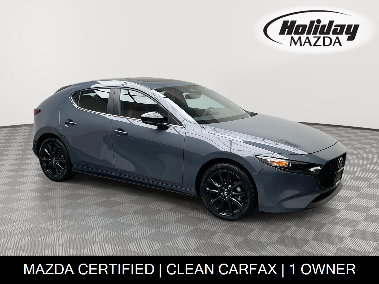 Polymetal Gray Metallic 2026 Mazda MAZDA3 Hatchback All-Wheel Drive Automatic