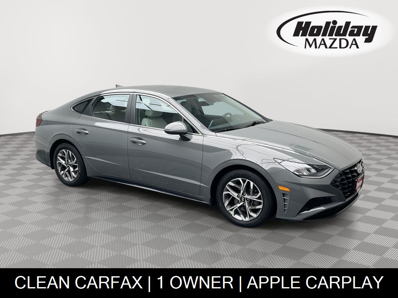 Hampton Gray 2022 Hyundai Sonata Sedan Front-Wheel Drive Automatic