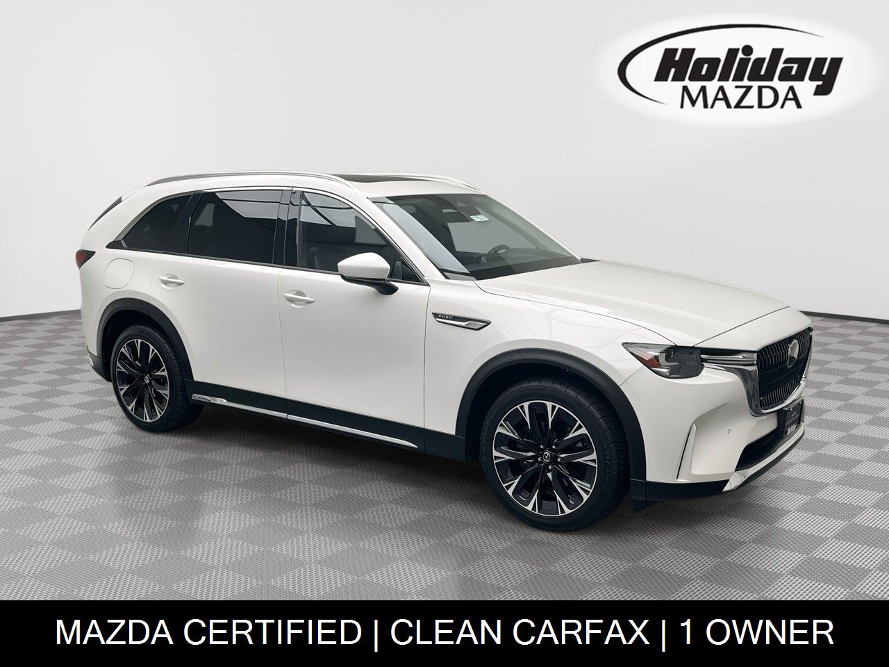 Rhodium White Premium 2024 Mazda CX-90 SUV / Crossover All-Wheel Drive Automatic