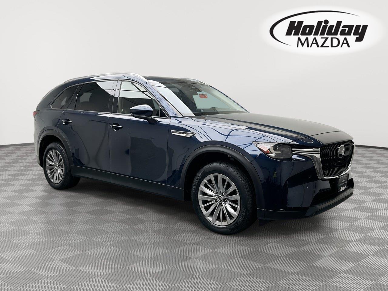 Deep Crystal Blue Mica 2025 Mazda CX-90 SUV / Crossover All-Wheel Drive Automatic