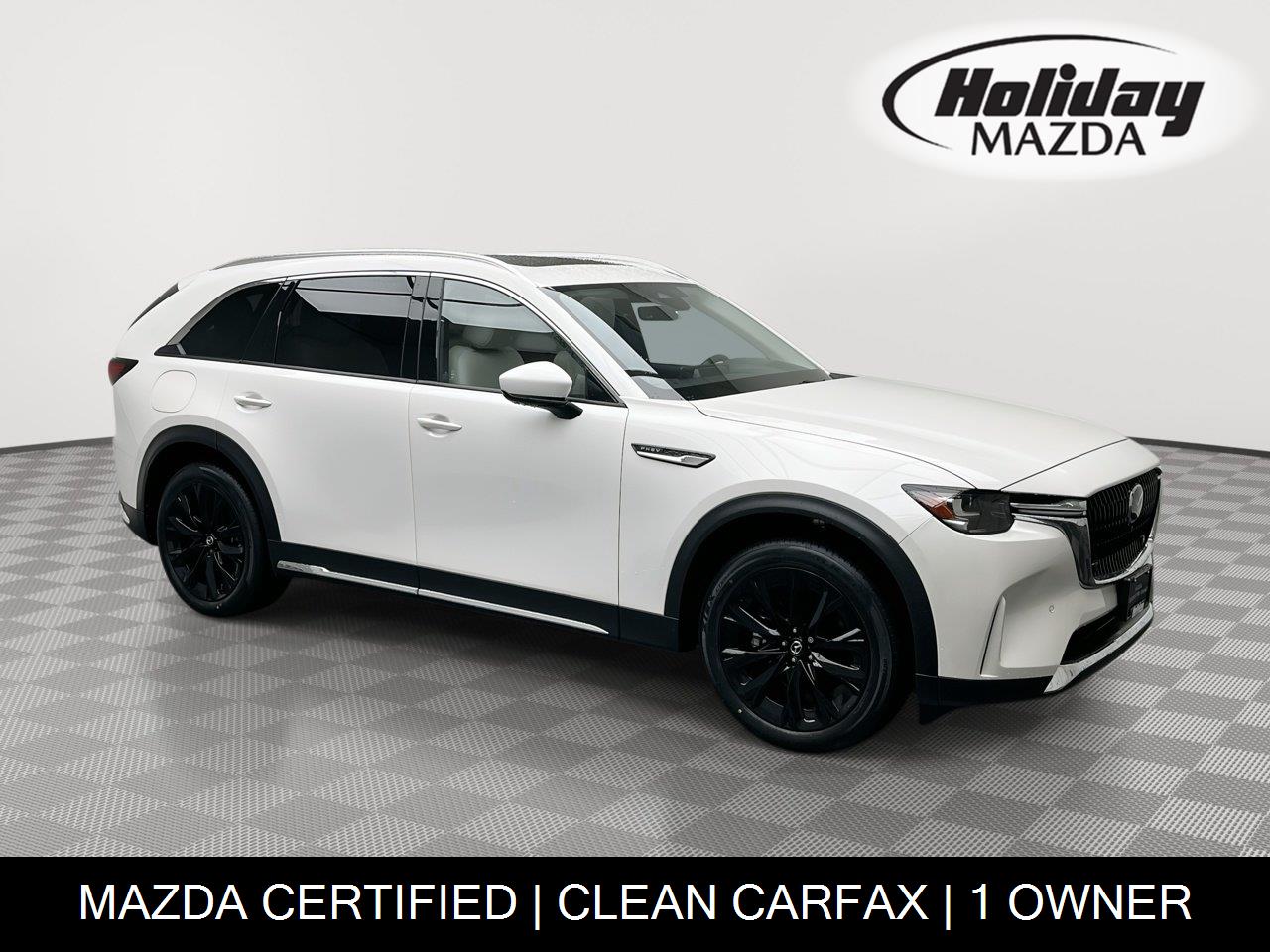 Rhodium White Premium 2024 Mazda CX-90 SUV / Crossover All-Wheel Drive Automatic