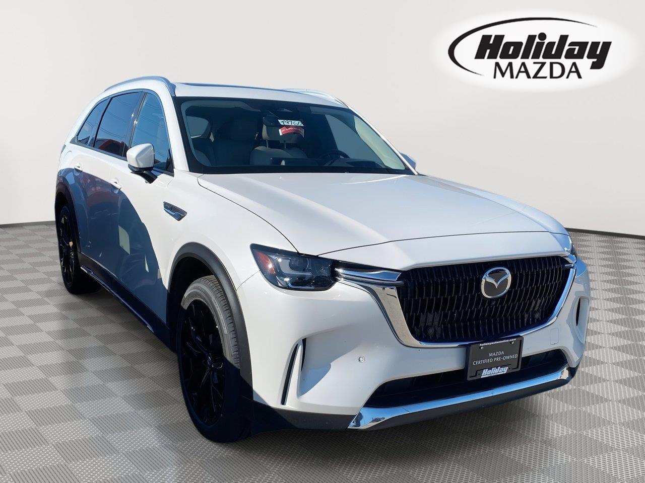 Rhodium White Premium 2024 Mazda CX-90 SUV / Crossover All-Wheel Drive Automatic