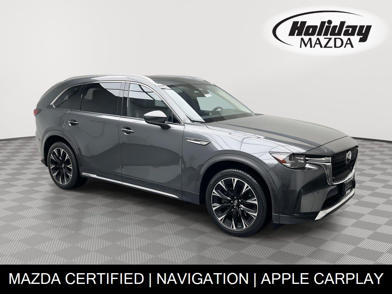 Machine Gray Metallic 2024 Mazda CX-90 SUV / Crossover All-Wheel Drive Automatic
