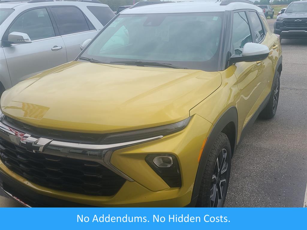 Nitro Yellow Metallic 2025 Chevrolet Trailblazer ACTIV FWD SUV / Crossover Front-Wheel Drive Continuously Variable Transmission