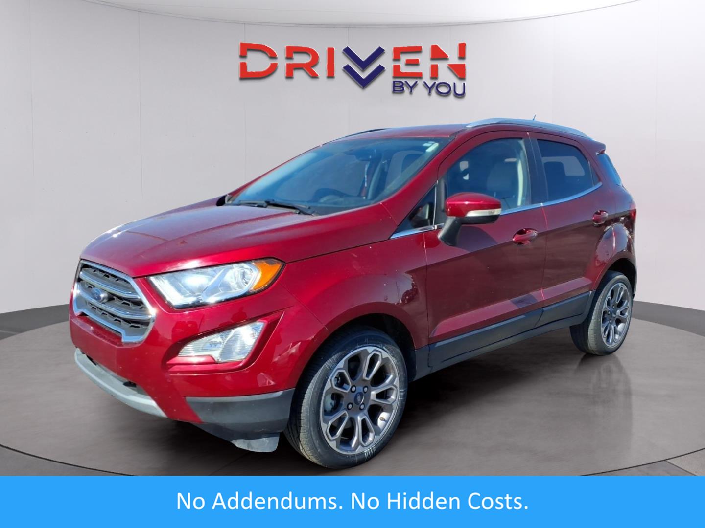 Ruby Red Metallic Tinted Clearcoat 2020 Ford EcoSport Titanium FWD SUV / Crossover Front-Wheel Drive 6-Speed Automatic