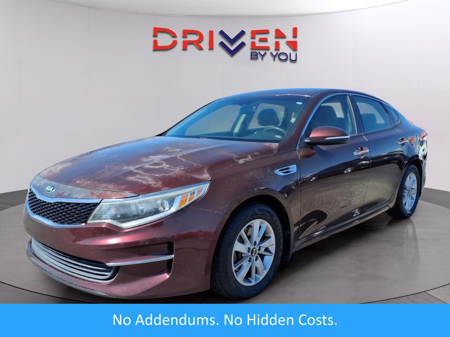 Red (Sangria) 2016 Kia Optima LX Sedan Front-Wheel Drive 6-Speed Automatic