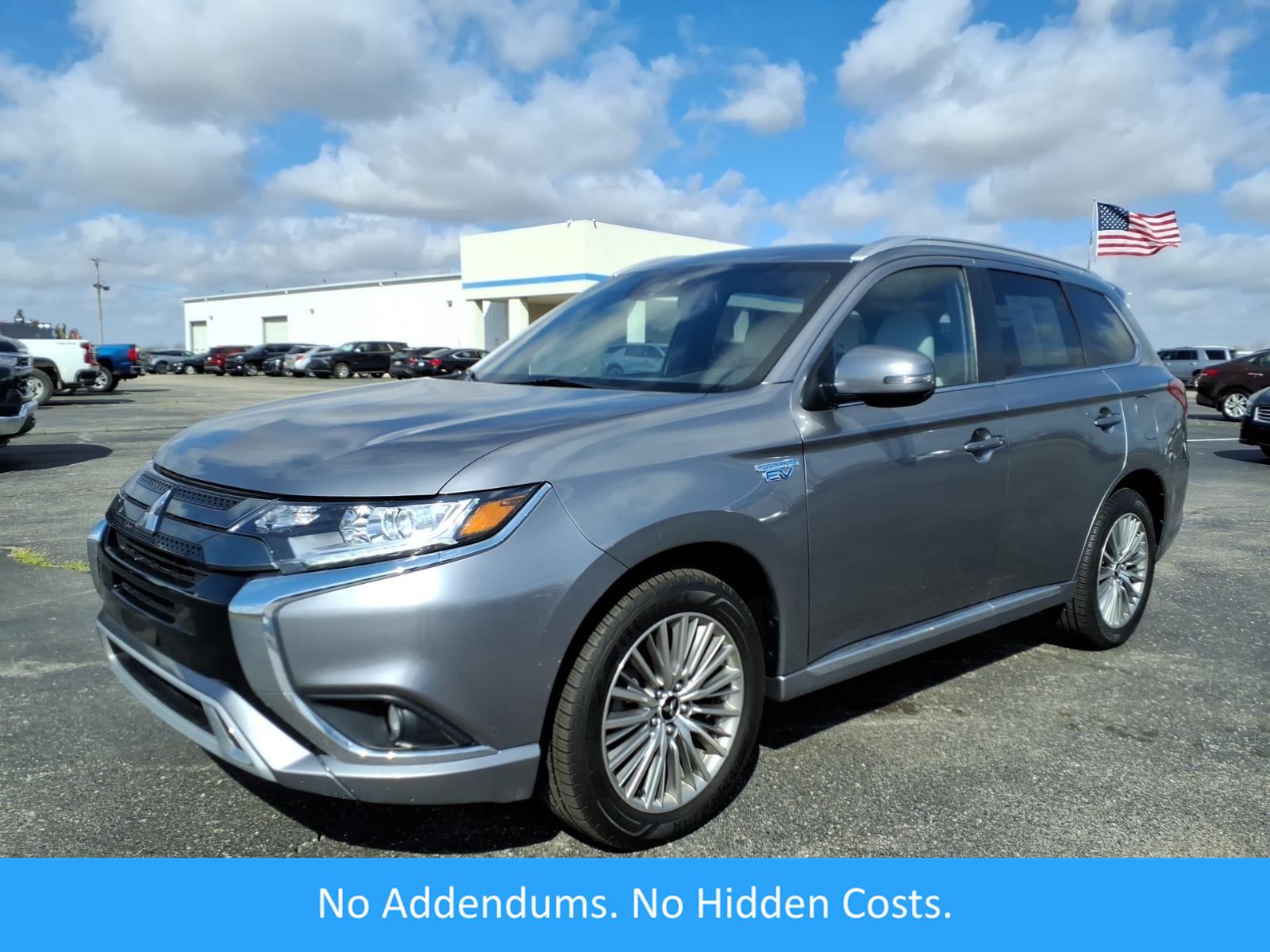Mercury Gray Metallic 2022 Mitsubishi Outlander Hybrid Plug-in SEL S-AWC SUV / Crossover All-Wheel Drive 1-Speed Automatic