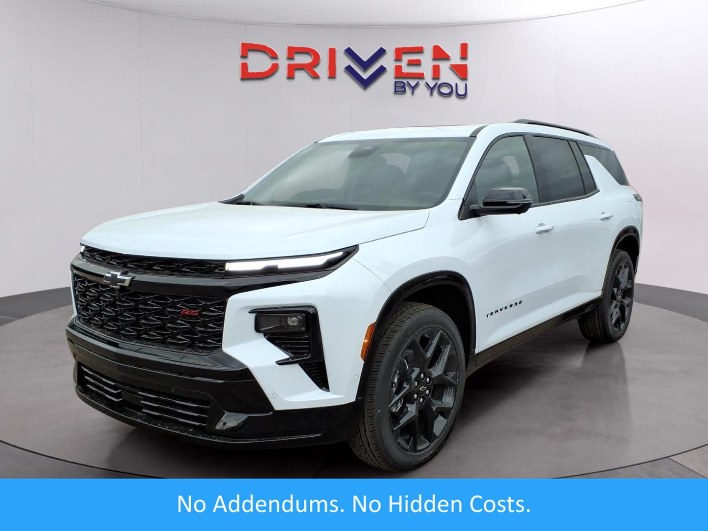 Polar White Tricoat 2026 Chevrolet Traverse RS FWD SUV / Crossover Front-Wheel Drive 8-Speed Automatic