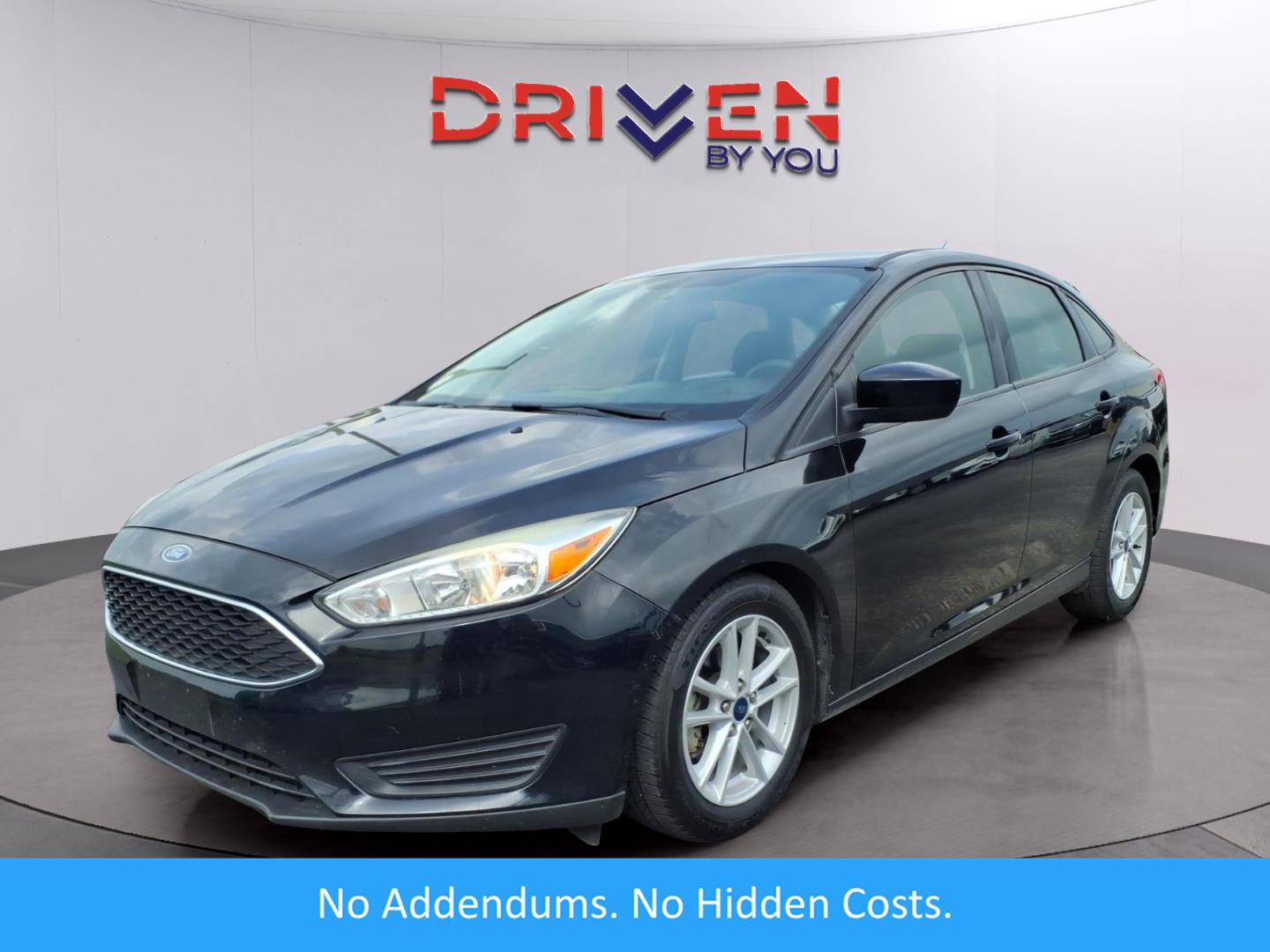 Shadow Black 2018 Ford Focus SE Sedan Front-Wheel Drive 6-Speed Automatic