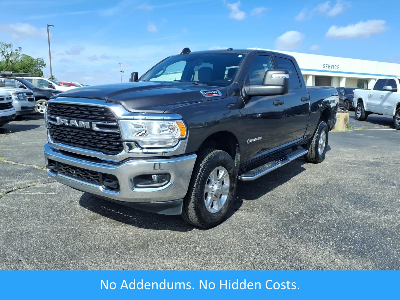 Gray (Granite Crystal Metallic Clearcoat) 2024 RAM 2500 Pickup Truck Four-Wheel Drive 8-Speed Automatic