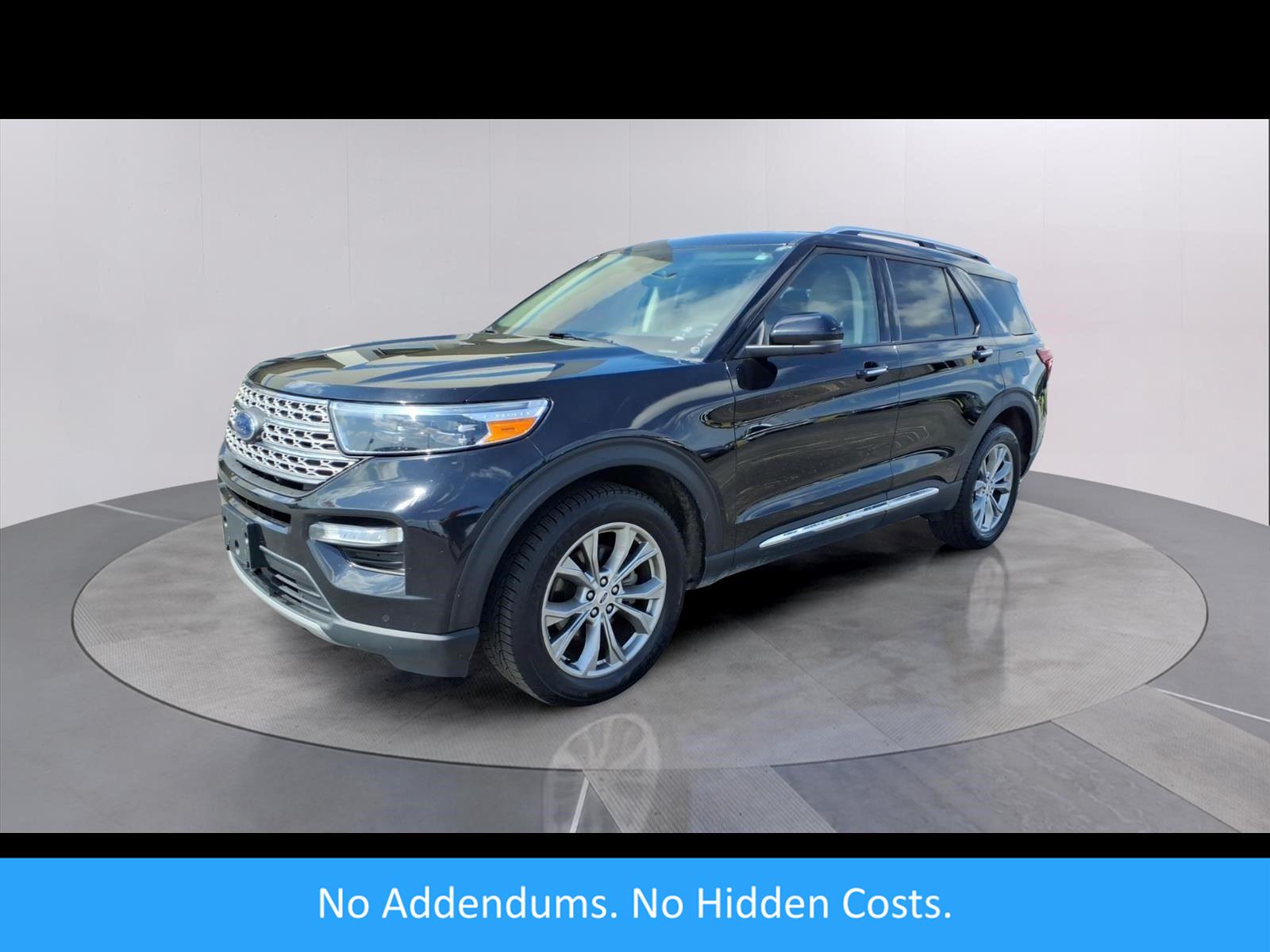Agate Black 2023 Ford Explorer SUV / Crossover All-Wheel Drive Automatic