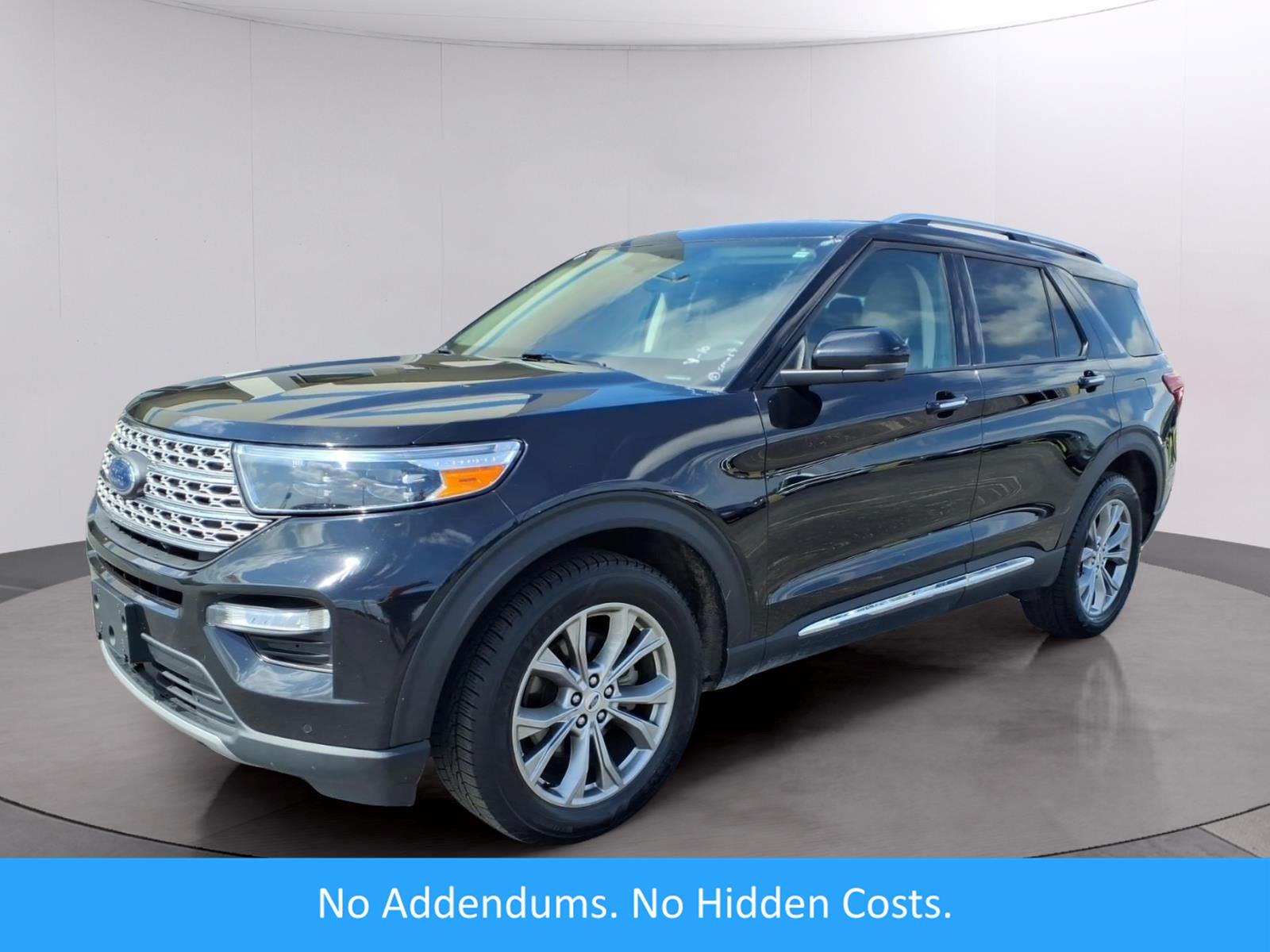 Agate Black 2023 Ford Explorer SUV / Crossover All-Wheel Drive Automatic