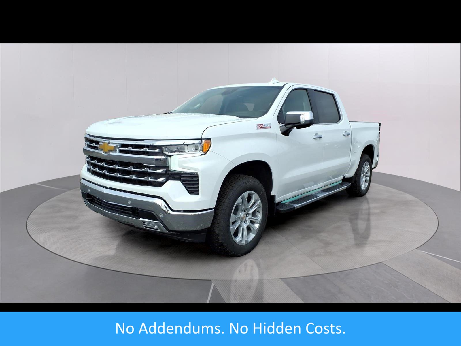 Summit White 2026 Chevrolet Silverado 1500 Pickup Truck Four-Wheel Drive Automatic