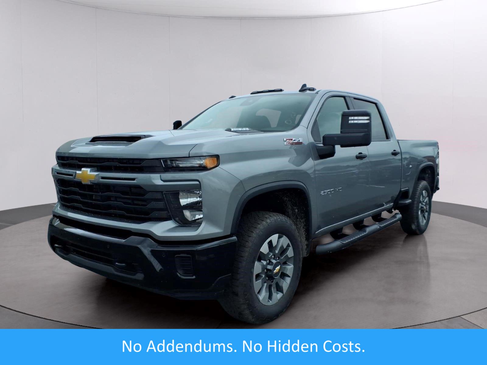Sterling Gray Metallic 2026 Chevrolet Silverado 2500HD Pickup Truck Four-Wheel Drive Automatic
