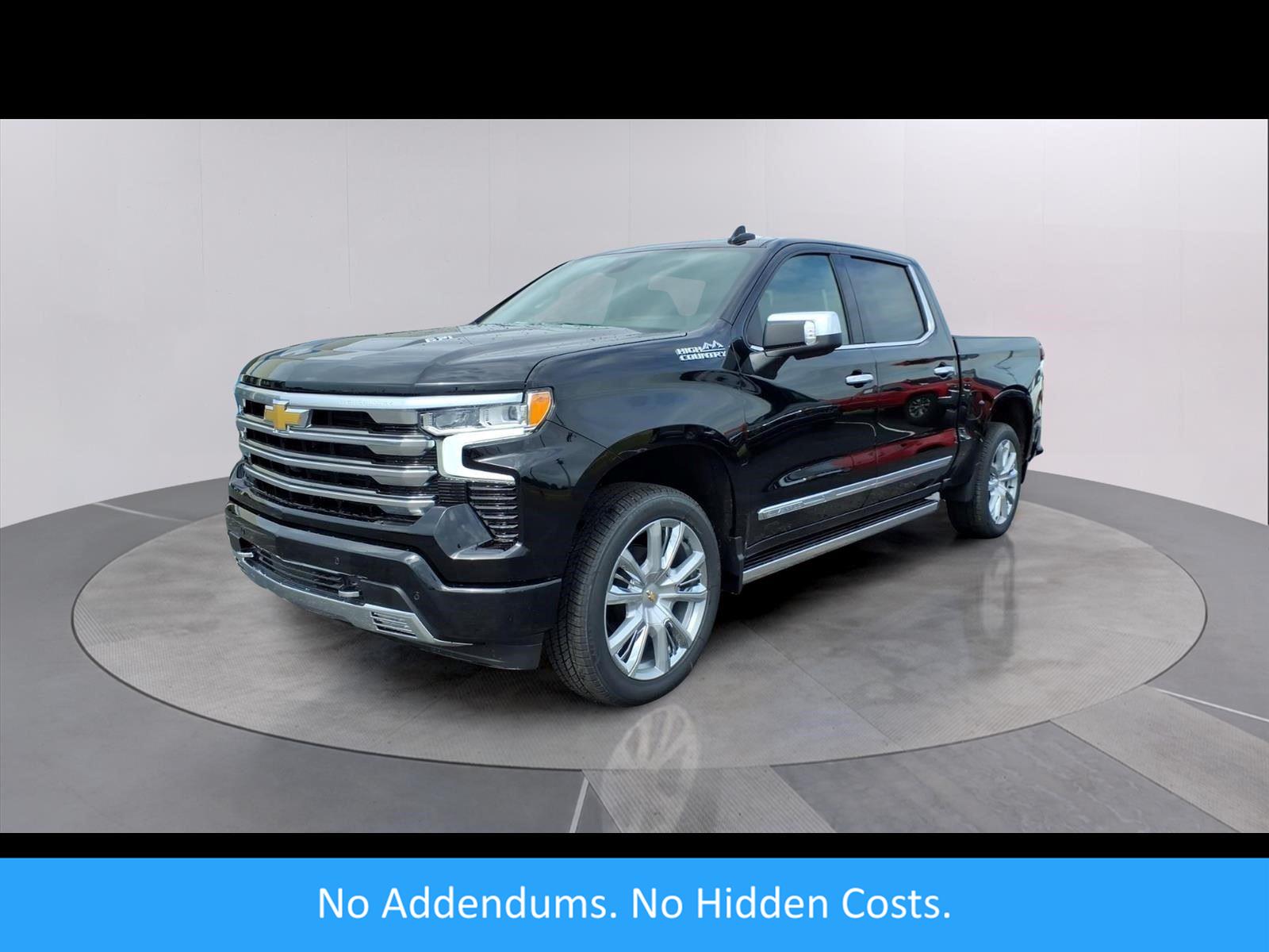 Black 2026 Chevrolet Silverado 1500 Pickup Truck Four-Wheel Drive Automatic