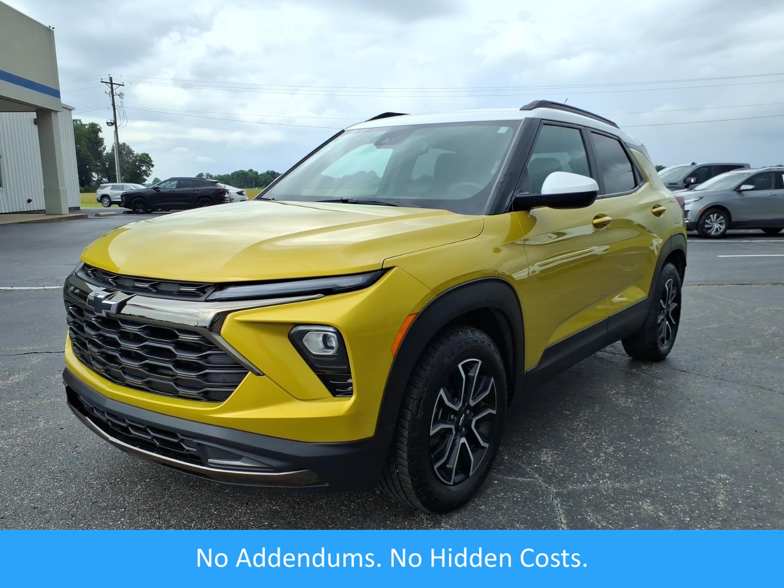 Nitro Yellow Metallic 2025 Chevrolet Trailblazer SUV / Crossover Front-Wheel Drive Continuously Variable Transmission