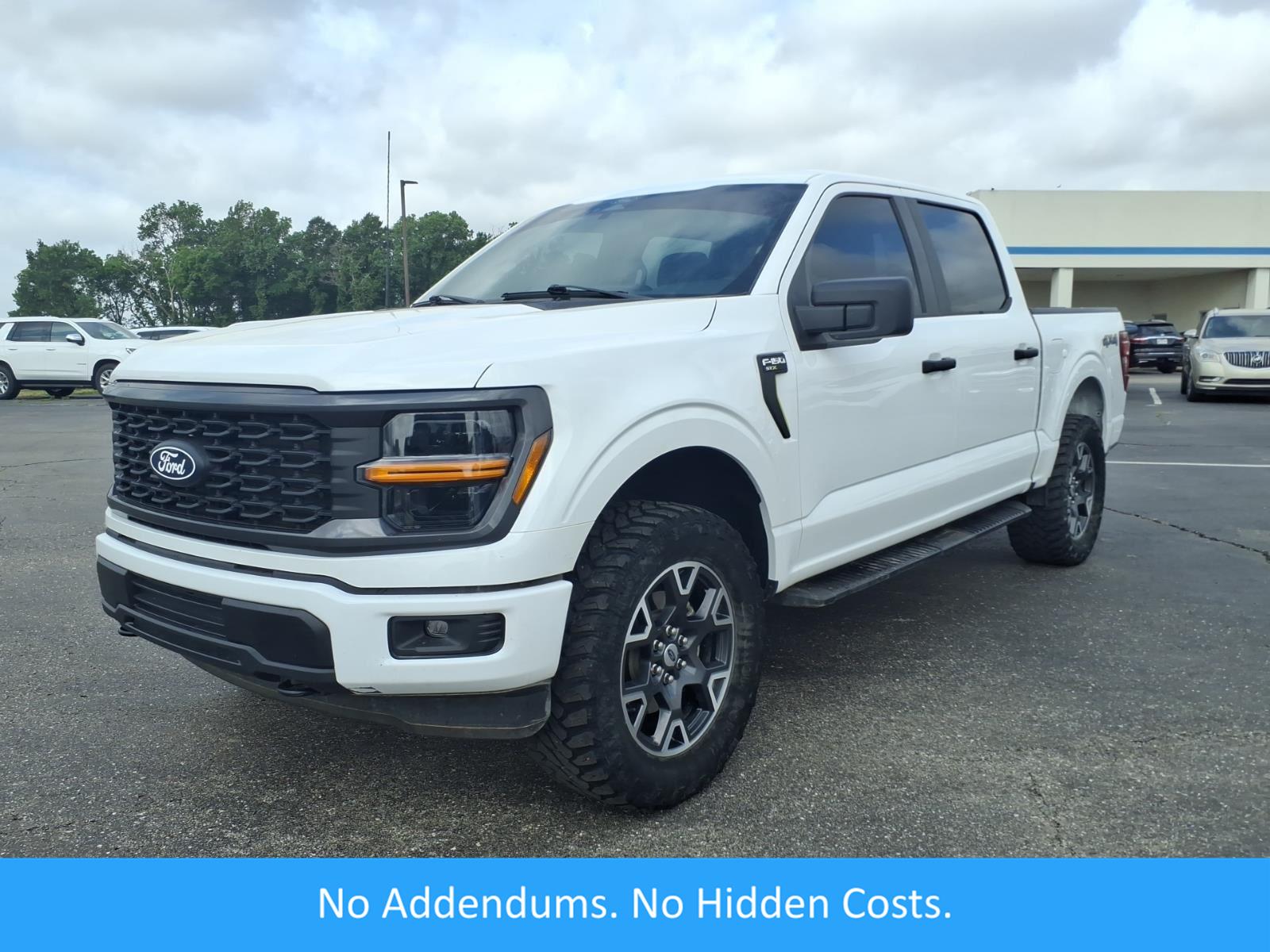 Oxford White 2024 Ford F-150 Pickup Truck Four-Wheel Drive Automatic