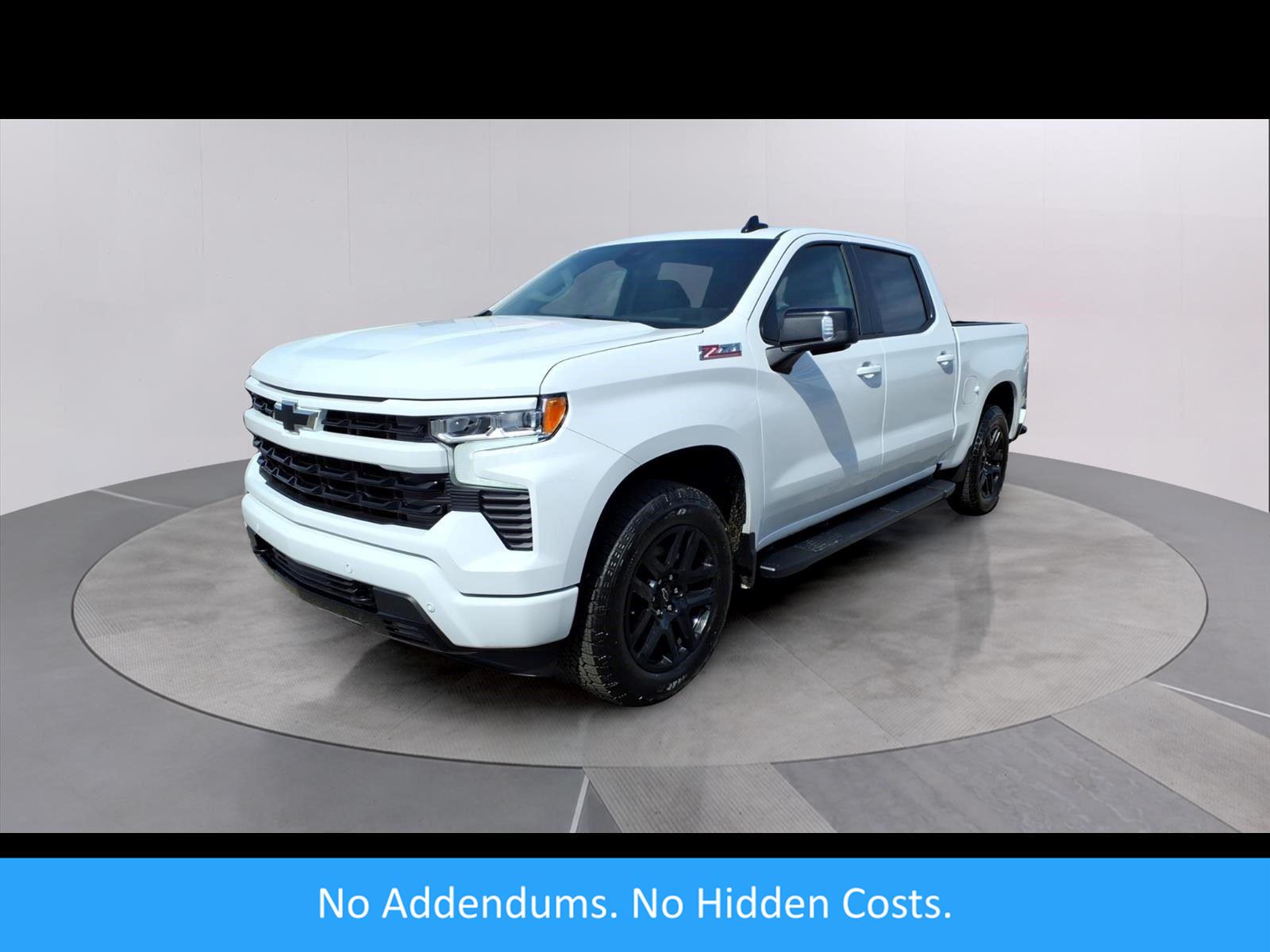 Summit White 2026 Chevrolet Silverado 1500 Pickup Truck Four-Wheel Drive Automatic