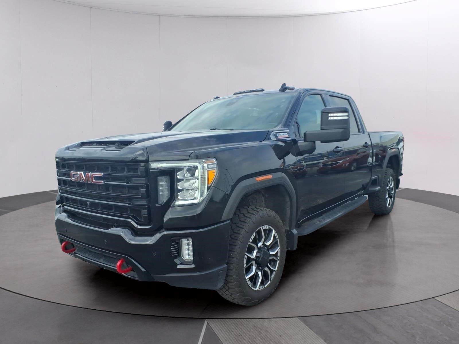 Black (Ebony Twilight Metallic) 2023 GMC Sierra 2500HD Pickup Truck Four-Wheel Drive Automatic