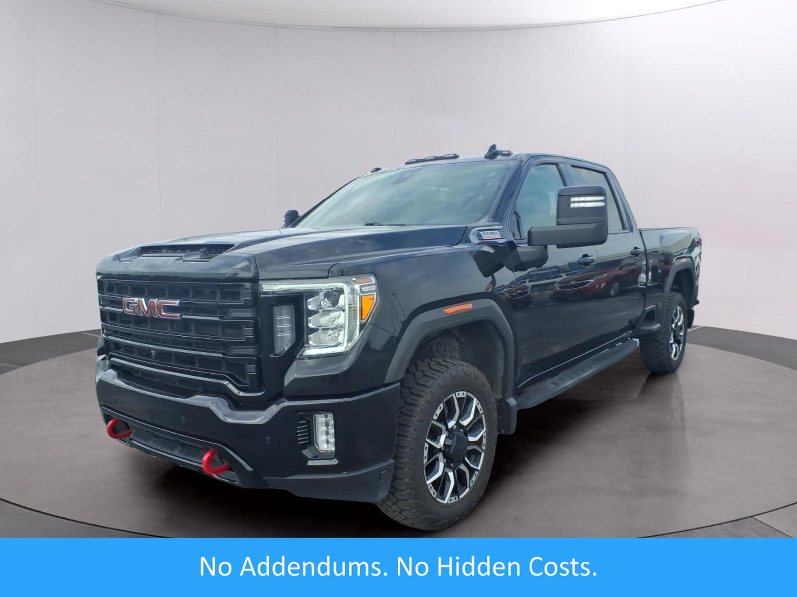 Black (Ebony Twilight Metallic) 2023 GMC Sierra 2500HD Pickup Truck Four-Wheel Drive Automatic