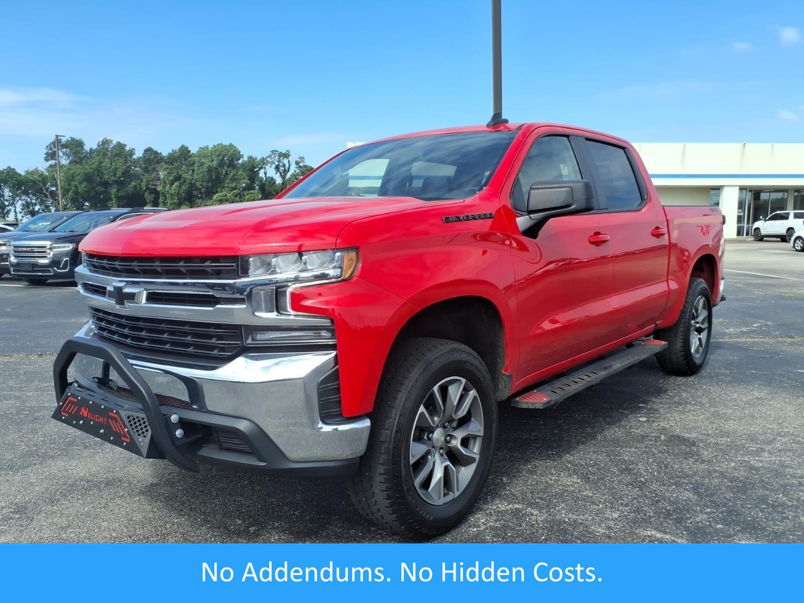 Red Hot 2022 Chevrolet Silverado 1500 Pickup Truck Four-Wheel Drive 8-Speed Automatic