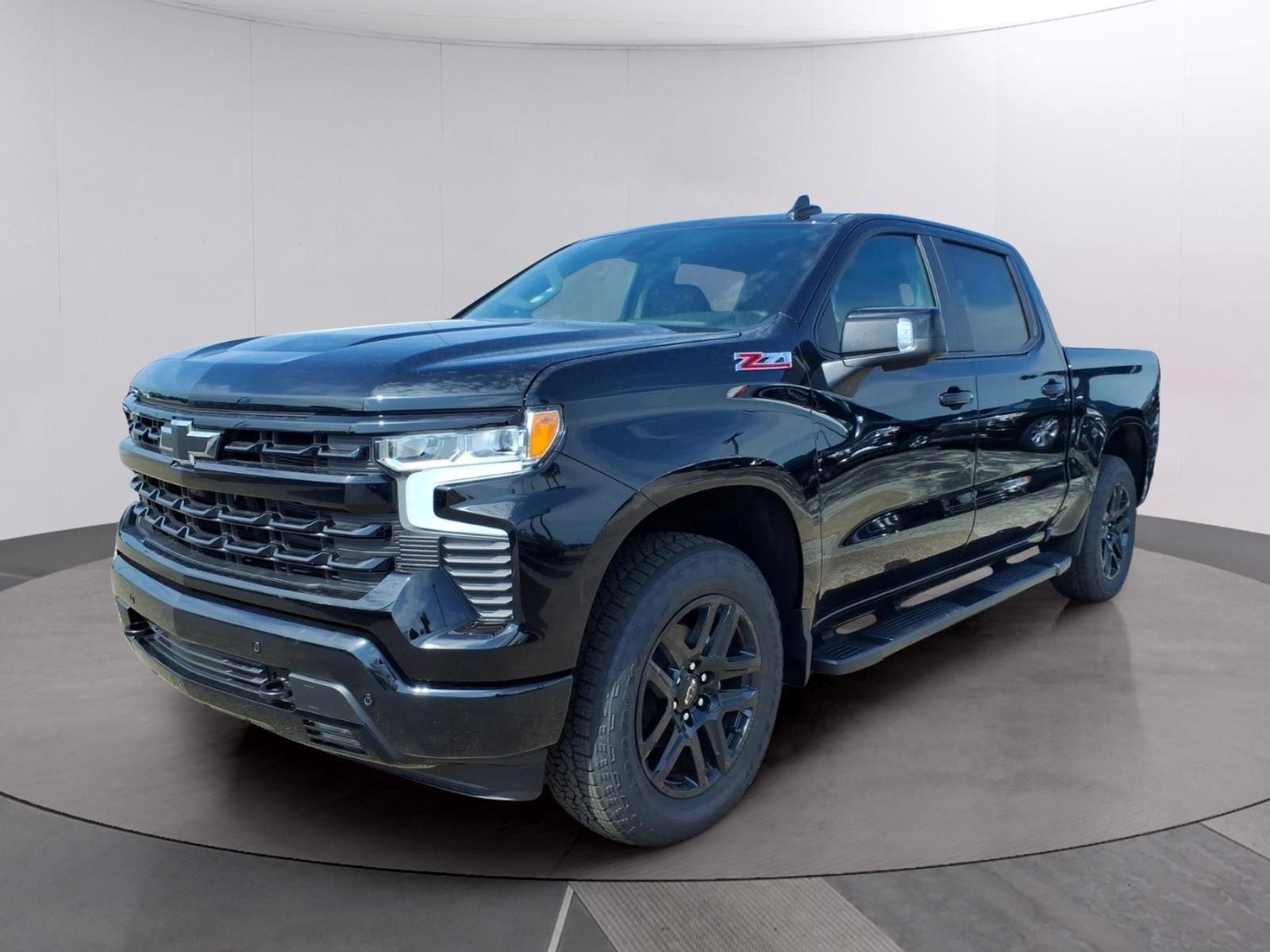 Black 2026 Chevrolet Silverado 1500 Pickup Truck Four-Wheel Drive Automatic