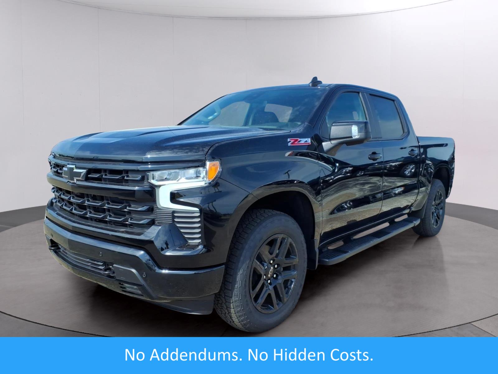 Black 2026 Chevrolet Silverado 1500 Pickup Truck Four-Wheel Drive Automatic