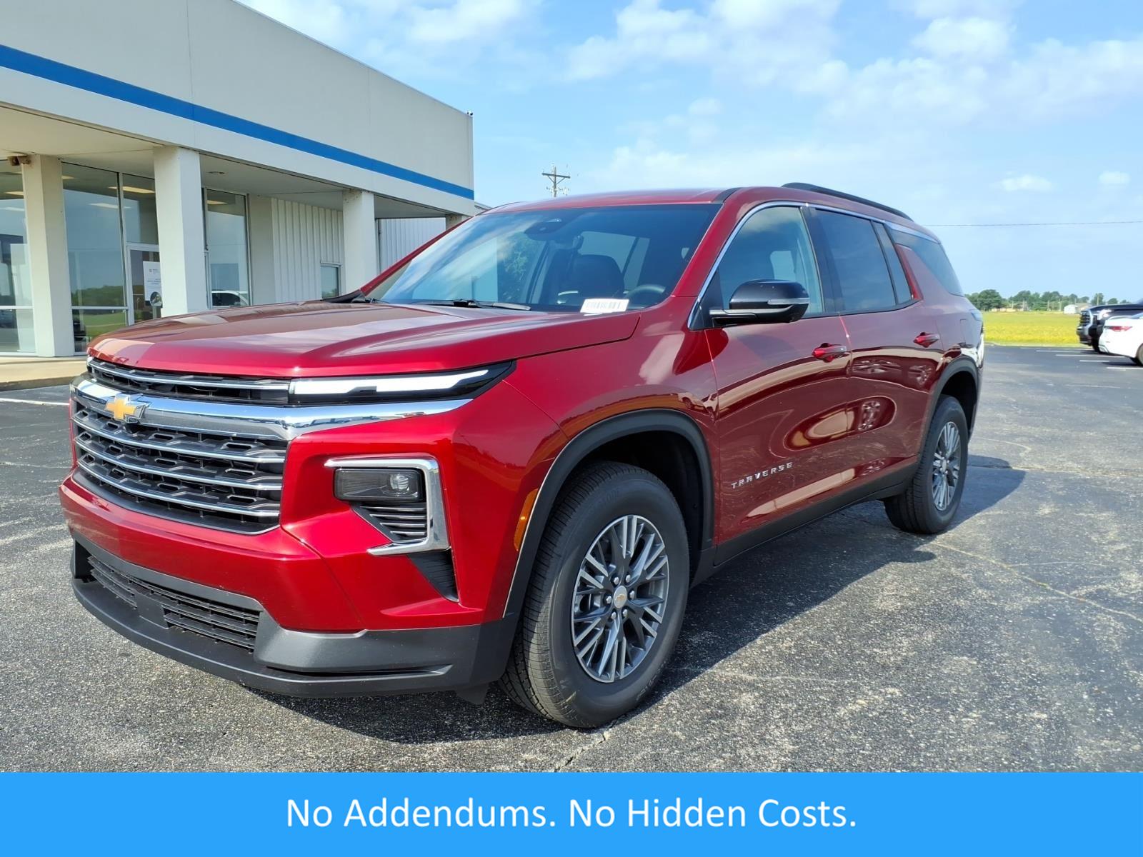 Radiant Red Tintcoat 2026 Chevrolet Traverse SUV / Crossover Front-Wheel Drive 8-Speed Automatic