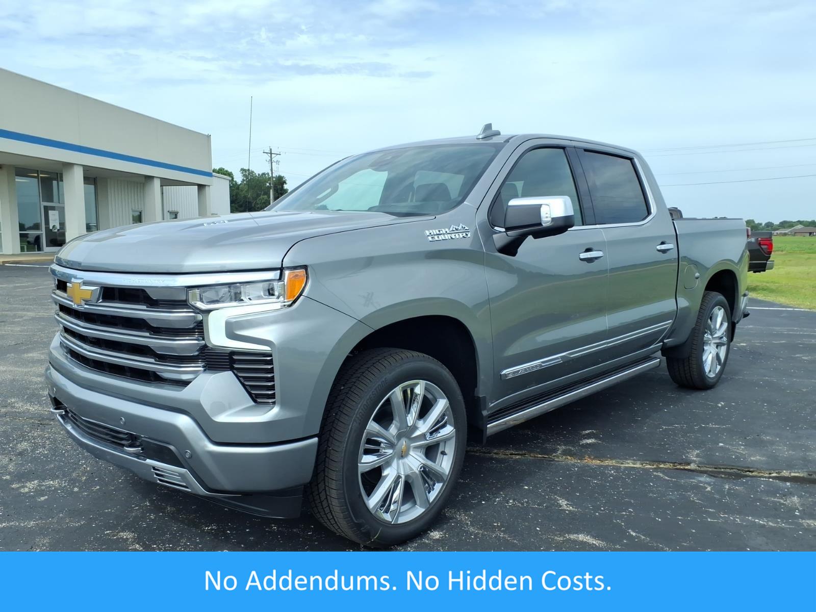 Sterling Gray Metallic 2026 Chevrolet Silverado 1500 Pickup Truck Four-Wheel Drive Automatic