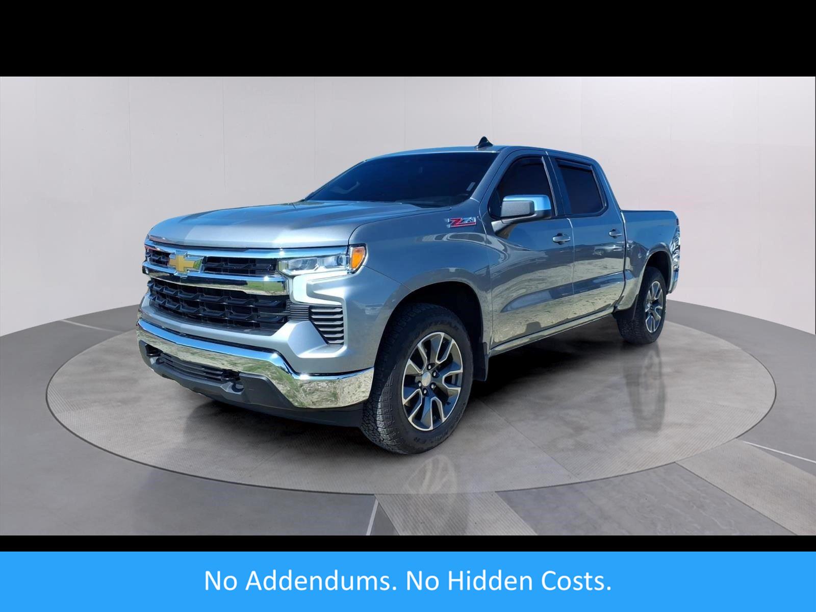 Sterling Gray Metallic 2025 Chevrolet Silverado 1500 Pickup Truck Four-Wheel Drive Automatic