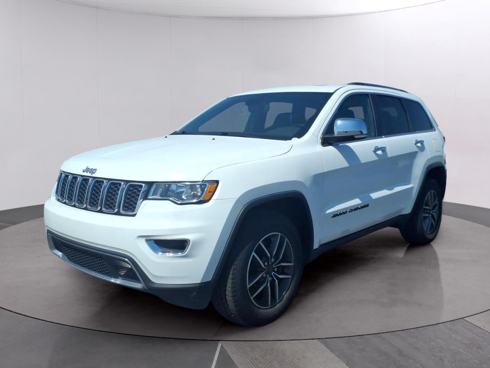 Bright White Clearcoat 2021 Jeep Grand Cherokee SUV / Crossover Four-Wheel Drive 8-Speed Automatic