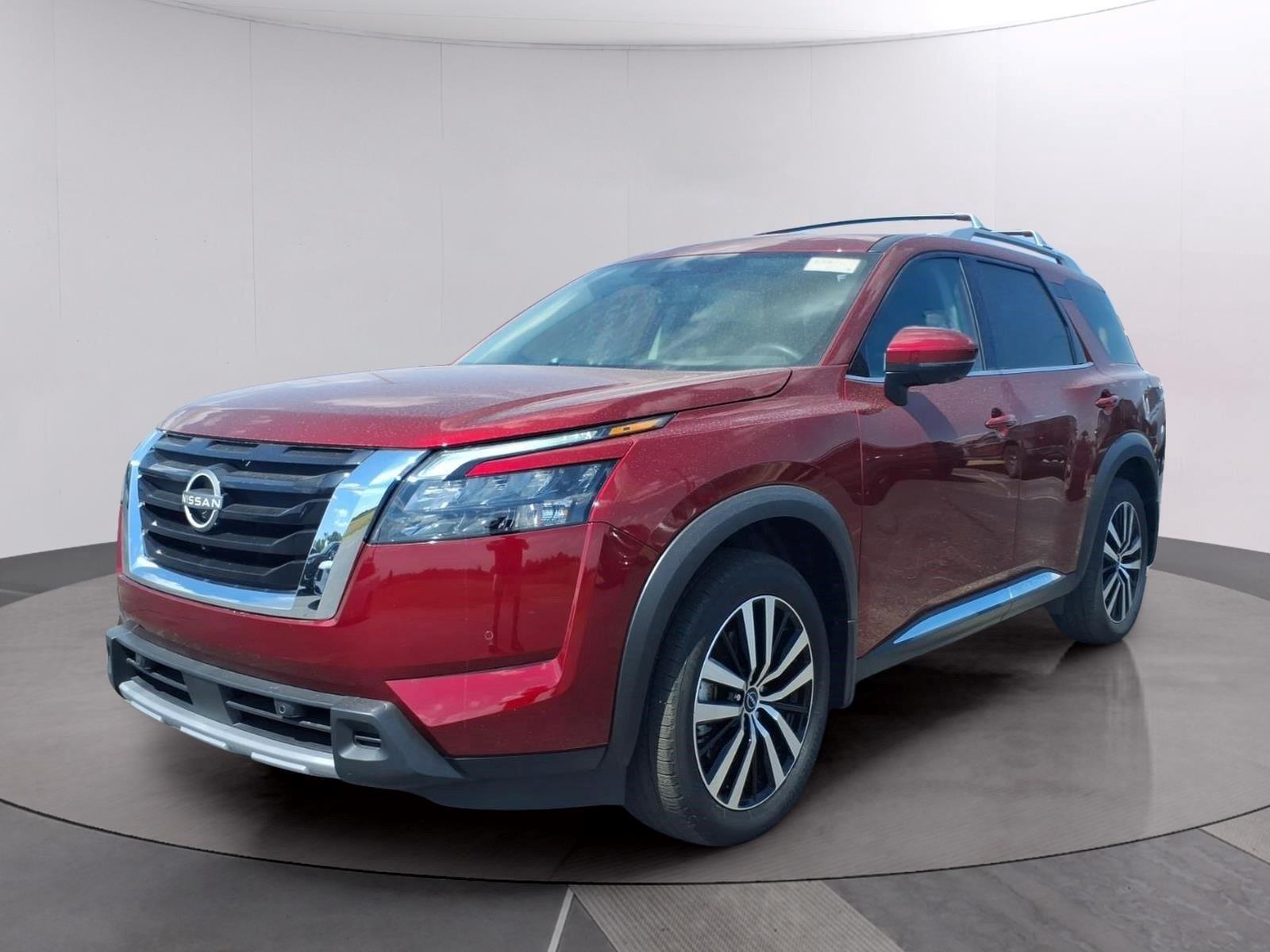 Red (Scarlet Ember Tintcoat) 2025 Nissan Pathfinder SUV / Crossover Front-Wheel Drive Automatic