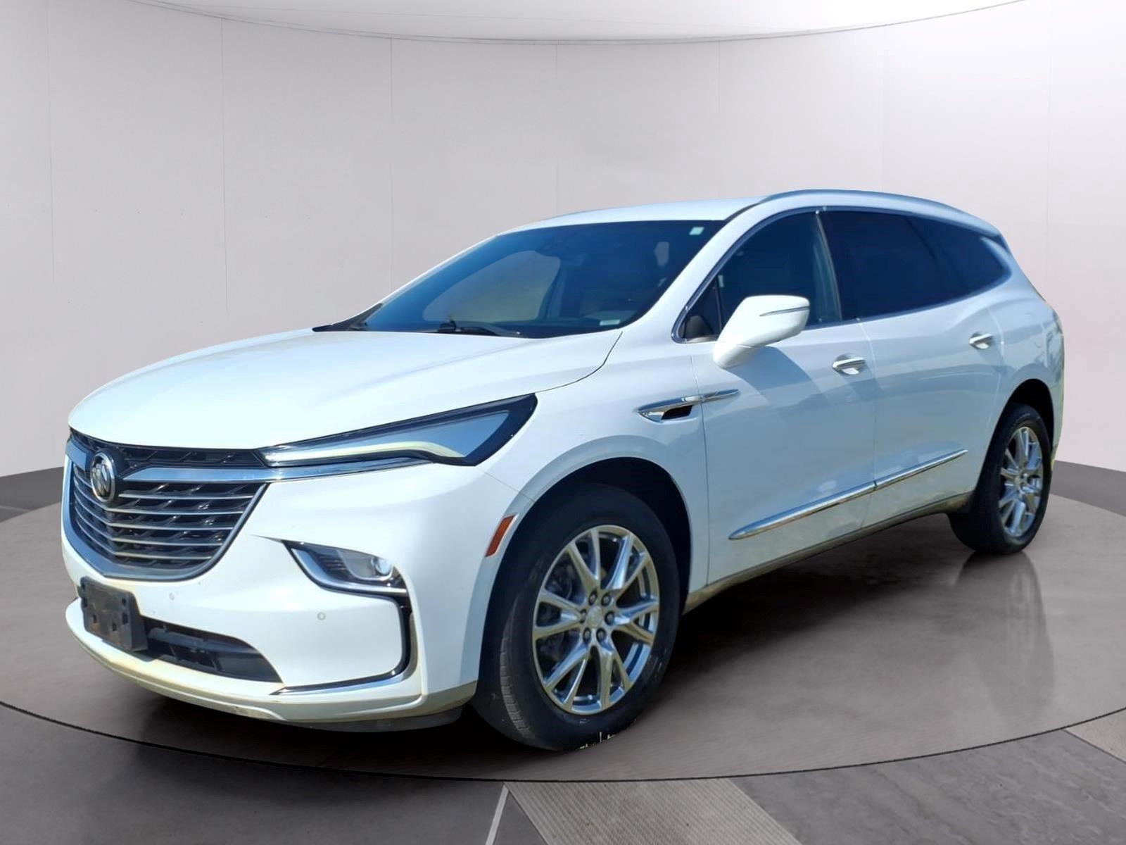 Summit White 2022 Buick Enclave SUV / Crossover Front-Wheel Drive 9-Speed Automatic