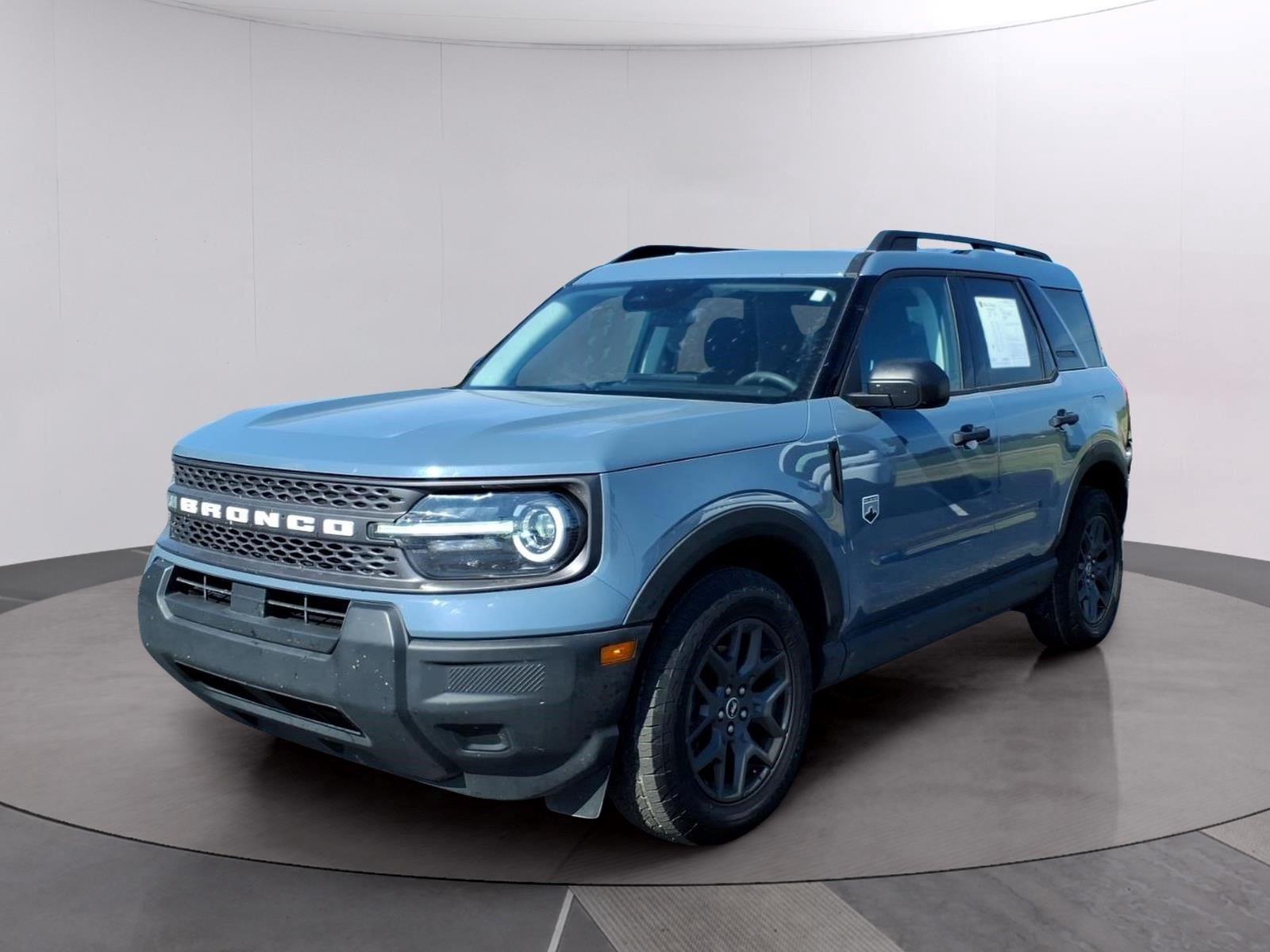 Blue (Azure Gray Metallic Tri-Coat) 2025 Ford Bronco Sport SUV / Crossover All-Wheel Drive 8-Speed Automatic