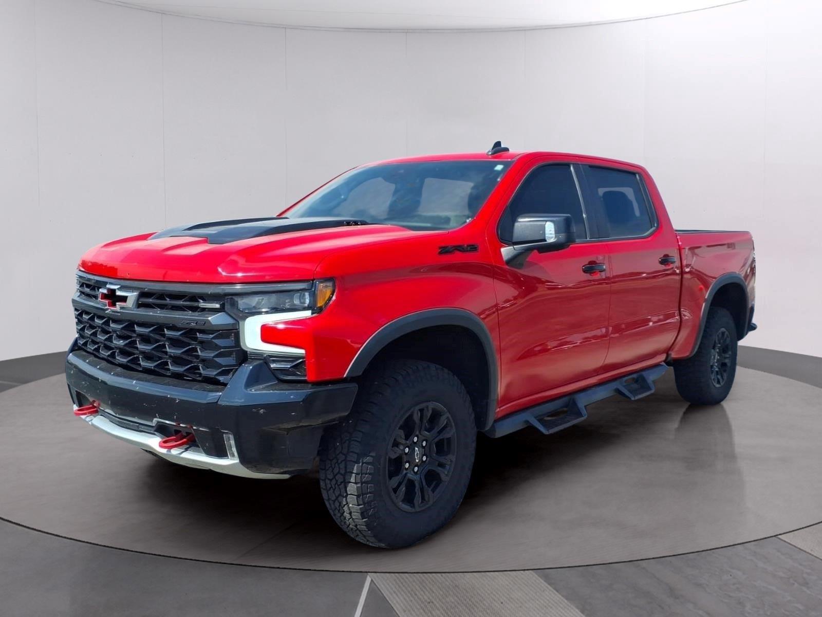 Red Hot 2023 Chevrolet Silverado 1500 Pickup Truck Four-Wheel Drive Automatic
