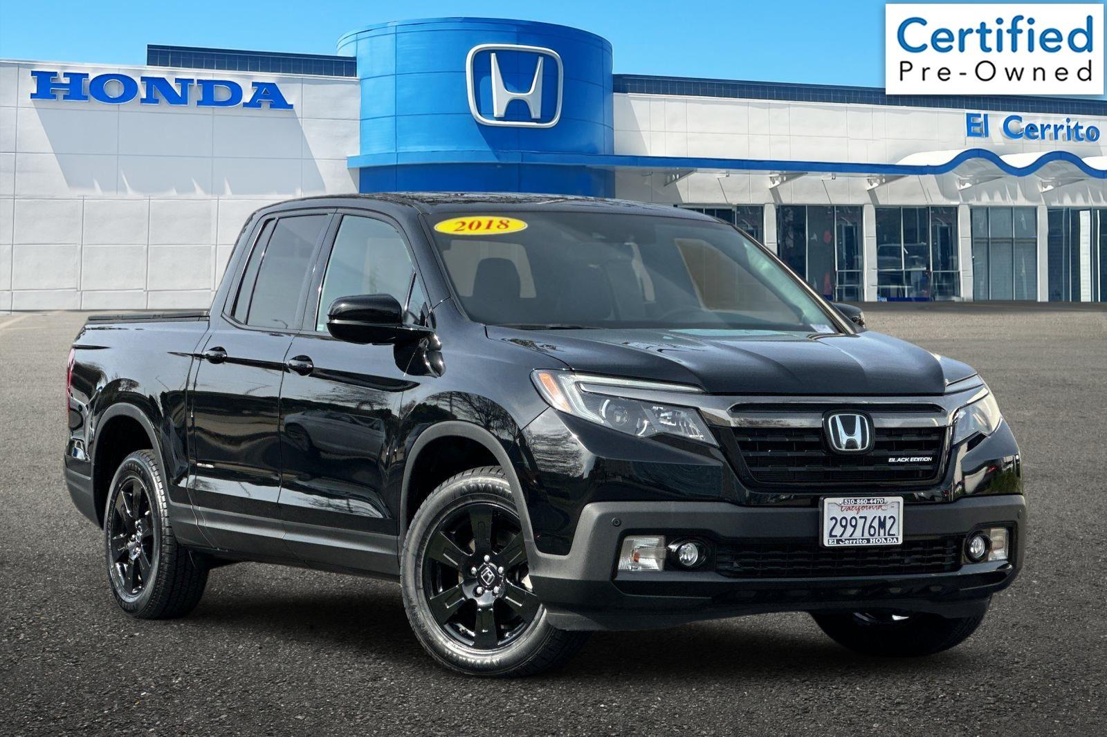 2018 Honda Ridgeline Black Edition AWD