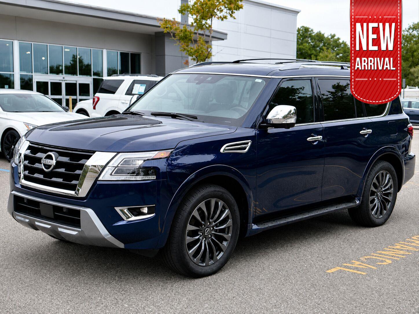 Hermosa Blue Pearl 2024 Nissan Armada SUV / Crossover Four-Wheel Drive Automatic