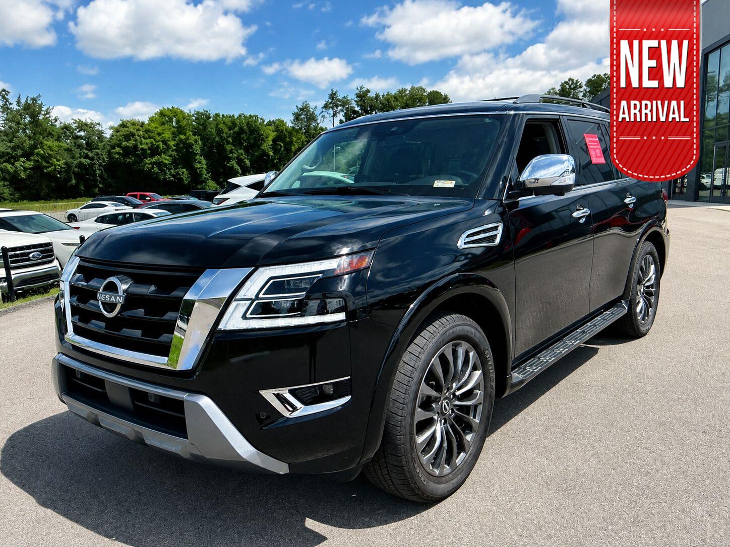 Super Black 2024 Nissan Armada SUV / Crossover Four-Wheel Drive Automatic