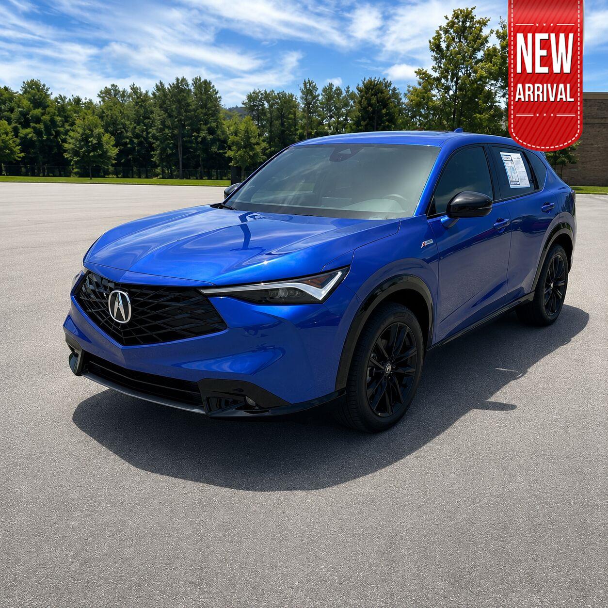 Blue 2025 Acura ADX SUV / Crossover All-Wheel Drive Continuously Variable Transmission