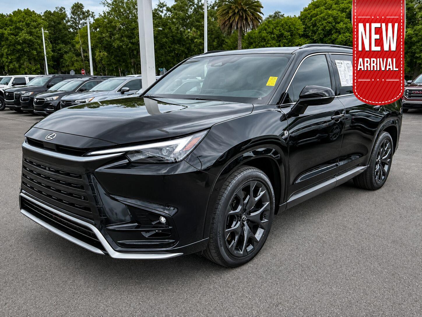 Black (Caviar) 2025 Lexus TX Hybrid SUV / Crossover All-Wheel Drive Automatic